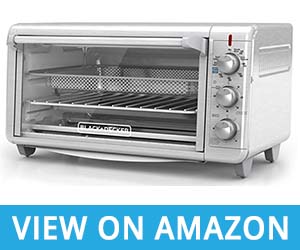 Black+Decker TO3265XSSD Extra Wide Air Fry Toaster Oven