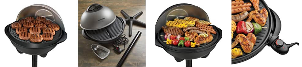 George Foreman Indoor Outdoor Electric Grill GGR50B Images
