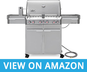 Weber Summit 7270001 S-470 Stainless-Steel Natural-Gas Grill