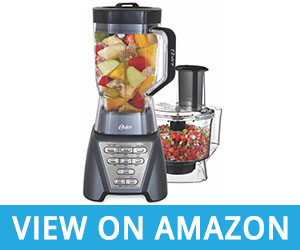 Oster Pro 1200 Blender with Professional Tritan Jar and Food Processor