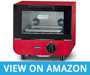 Dash Mini Toaster Oven Cooker With Auto Shut Off Feature