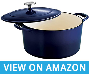 Tramontina Covered Round Dutch Oven Enameled Cast Iron