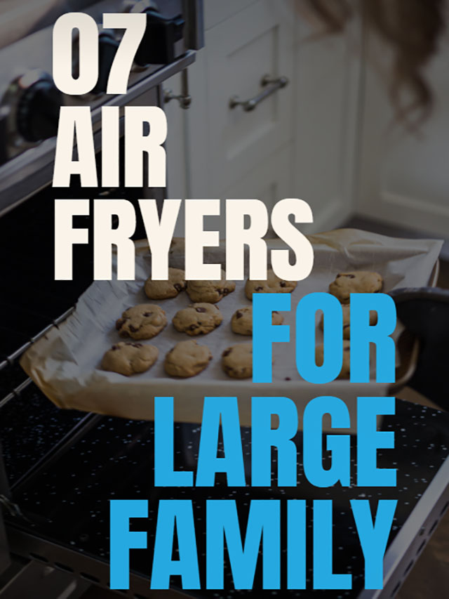07 Best Air Fryers For Large Family