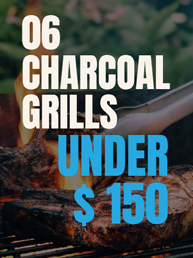 06 Best Charcoal Grills Under $150