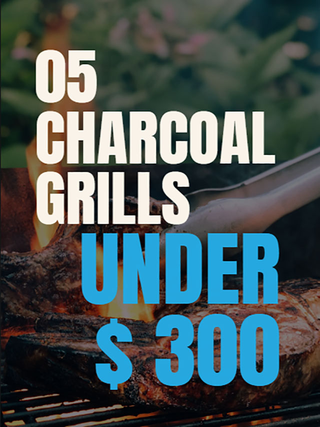 05 Best Charcoal Grills Under 300 Dollars